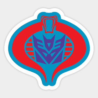 Cobra Decepticon Sticker